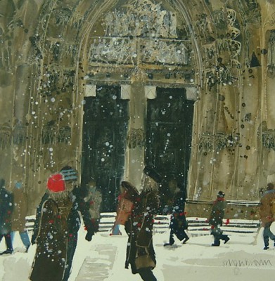 Strolling, St Vitus Cathedral, Prague